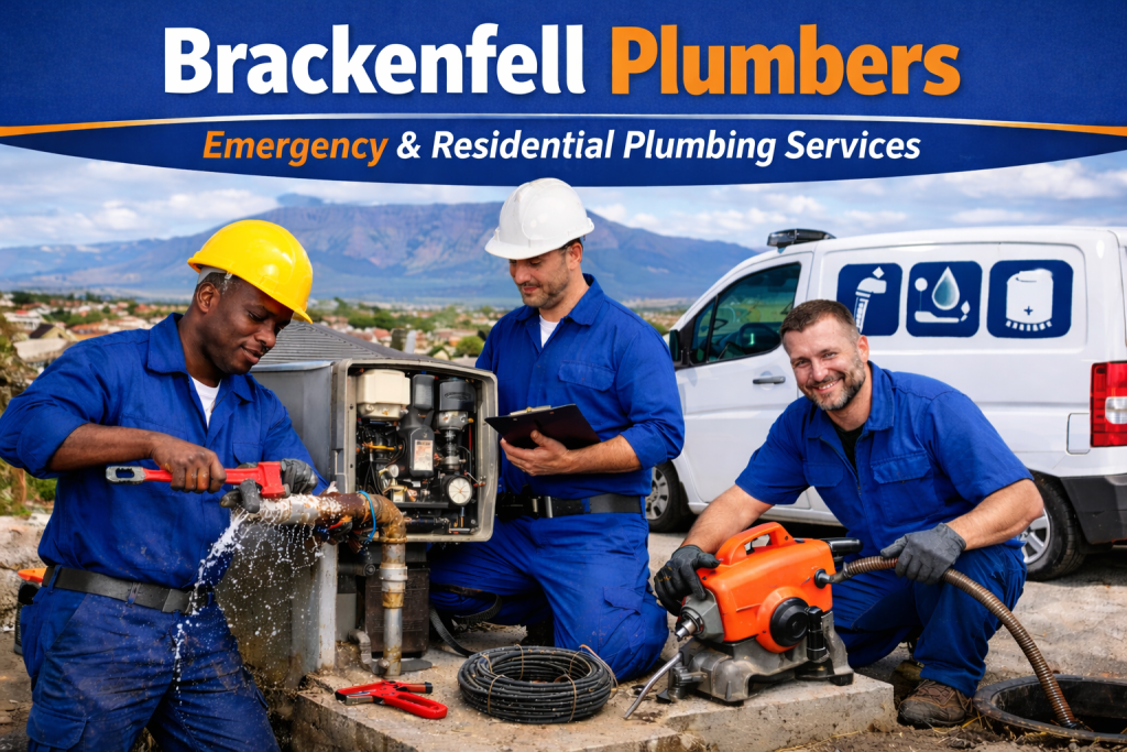 Plumber in Brackenfell providing emergency plumbing, geyser repairs and blocked drain services