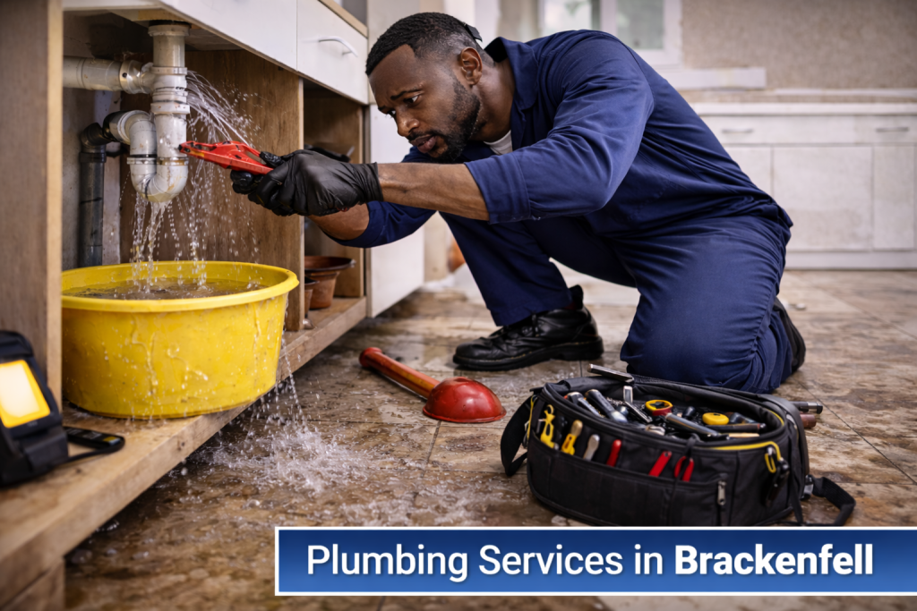 Plumbing services in Brackenfell for emergency repairs, leaks and blocked drains