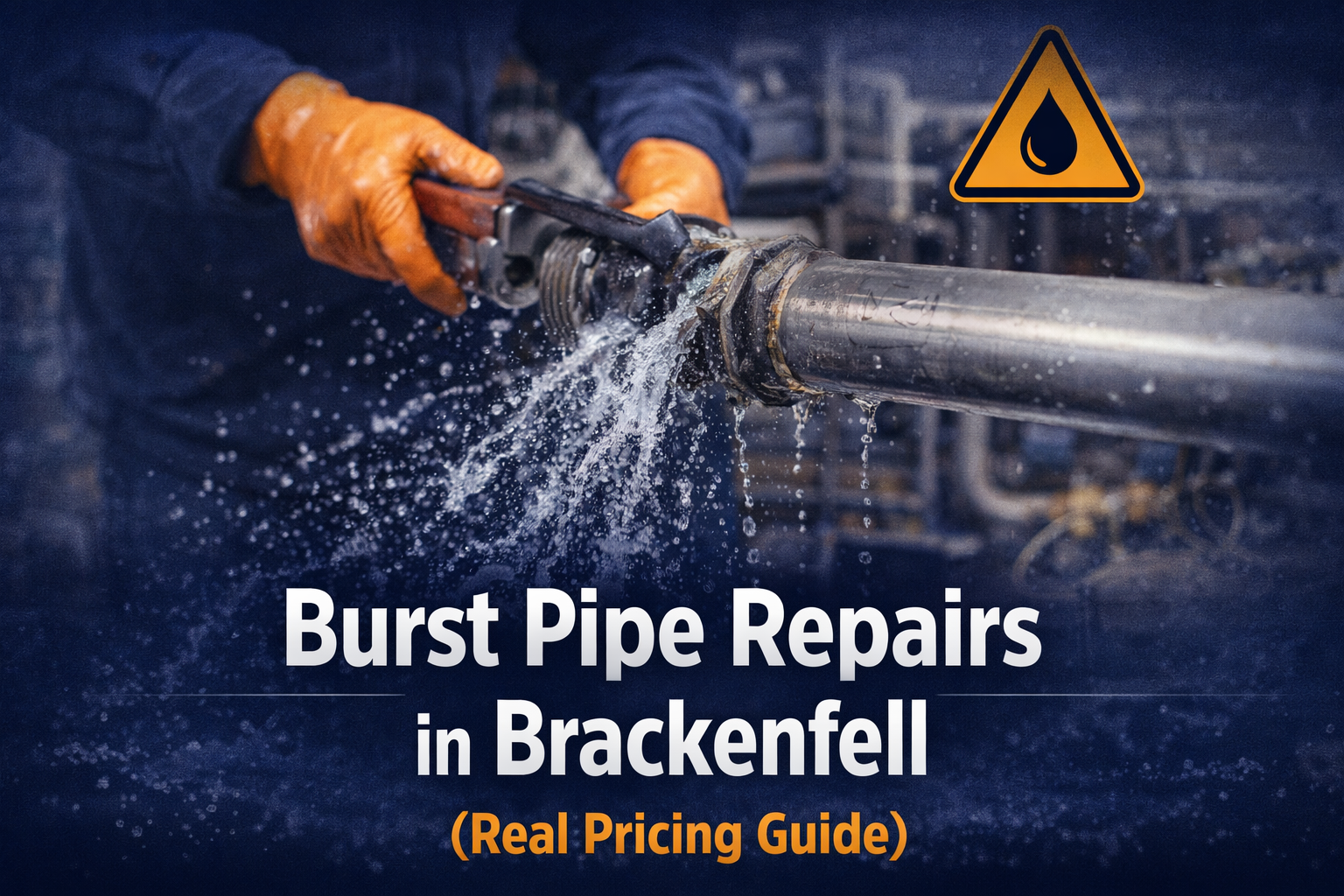 Burst pipe repairs Brackenfell emergency plumber fixing water leak