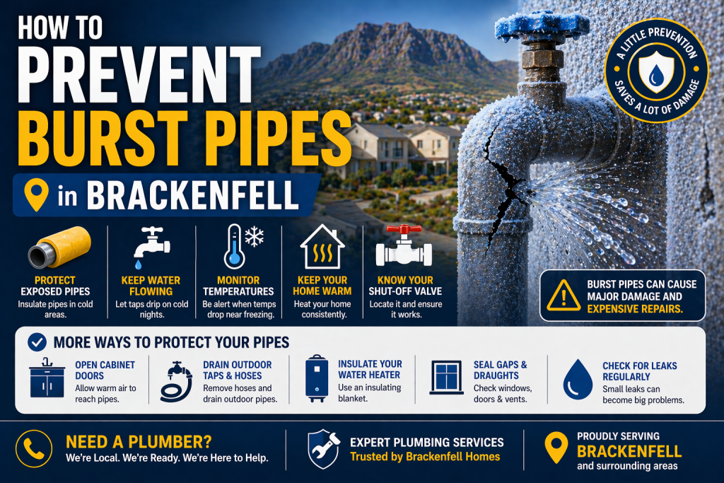 How to prevent burst pipes in Brackenfell plumbing guide